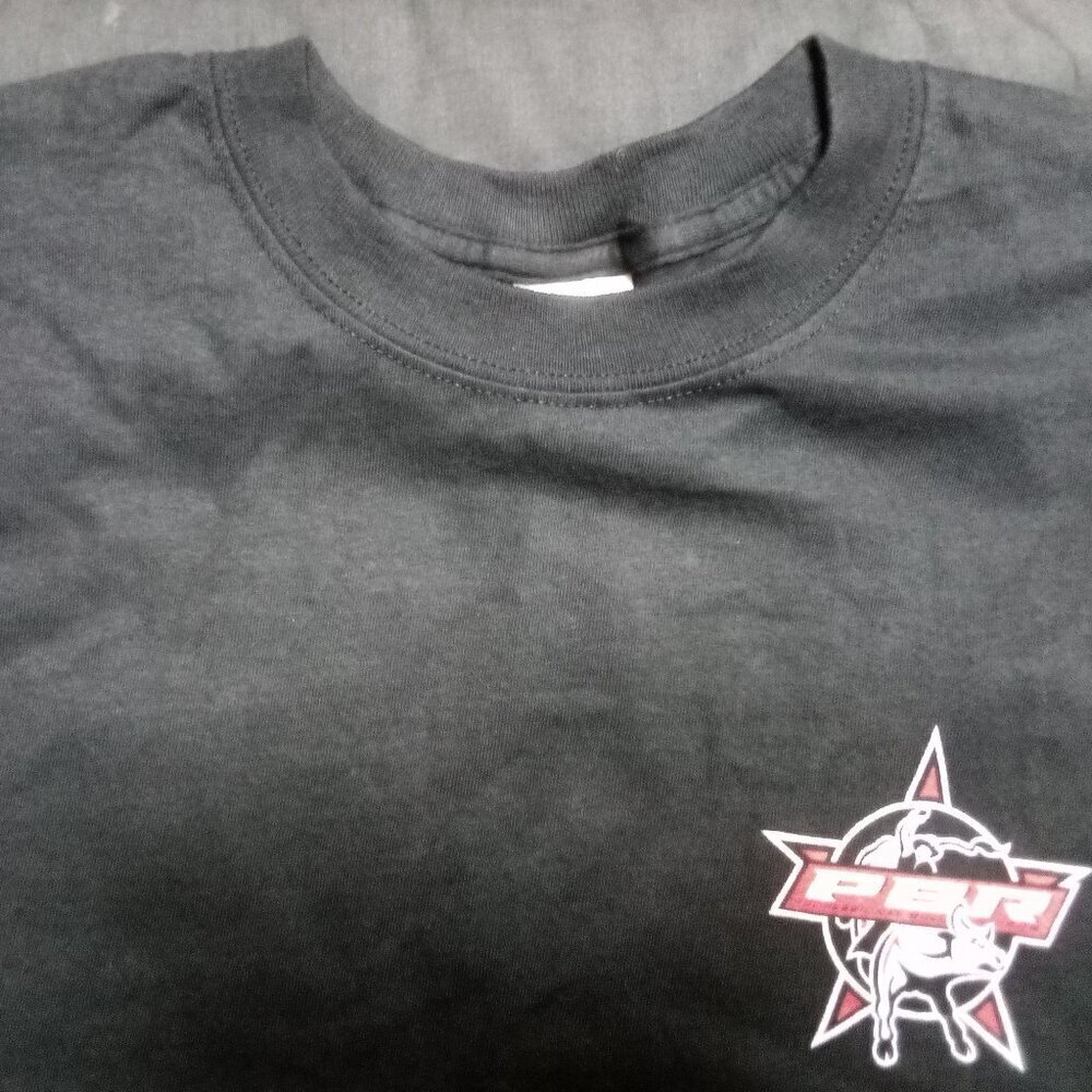Vintage Professional Bull Riders Terminator Rodeo T-Shirt - Picture 3 of 9